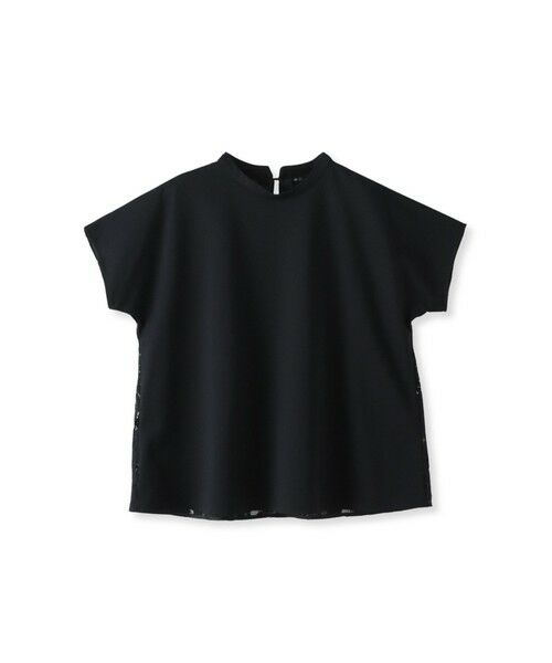 Viaggio Blu / ビアッジョブルー カットソー | バックフラワーレースカットソー≪手洗い可能≫ | 詳細14