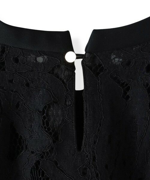 Viaggio Blu / ビアッジョブルー カットソー | バックフラワーレースカットソー≪手洗い可能≫ | 詳細20