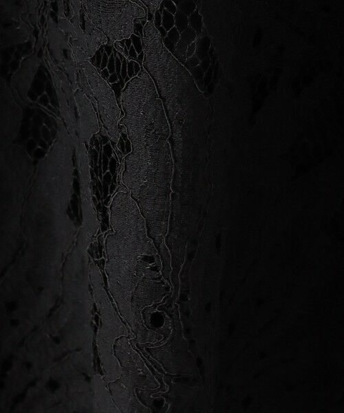 Viaggio Blu / ビアッジョブルー カットソー | バックフラワーレースカットソー≪手洗い可能≫ | 詳細21