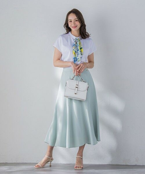 Viaggio Blu / ビアッジョブルー カットソー | スカーフ付きカットソー≪洗濯機で洗える≫ | 詳細5