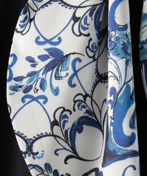 Viaggio Blu / ビアッジョブルー カットソー | スカーフ付きカットソー≪洗濯機で洗える≫ | 詳細12