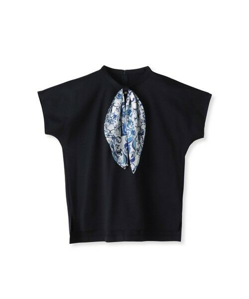 Viaggio Blu / ビアッジョブルー カットソー | スカーフ付きカットソー≪洗濯機で洗える≫ | 詳細7