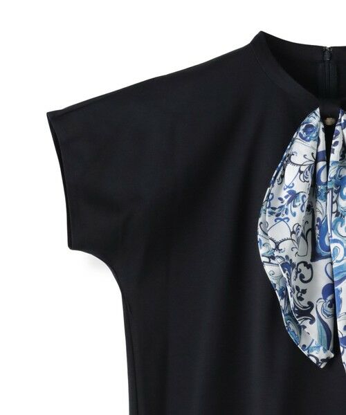 Viaggio Blu / ビアッジョブルー カットソー | スカーフ付きカットソー≪洗濯機で洗える≫ | 詳細9