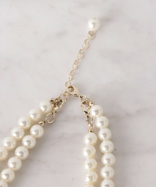 Viaggio Blu / ビアッジョブルー ネックレス・ペンダント・チョーカー | フラワーパール調ネックレス | 詳細3