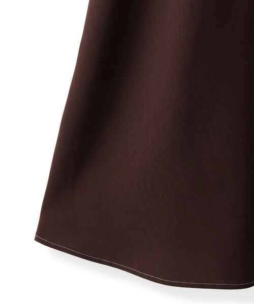 Viaggio Blu / ビアッジョブルー ロング・マキシ丈ワンピース | 配色ステッチワンピース≪洗濯機で洗える≫ | 詳細21