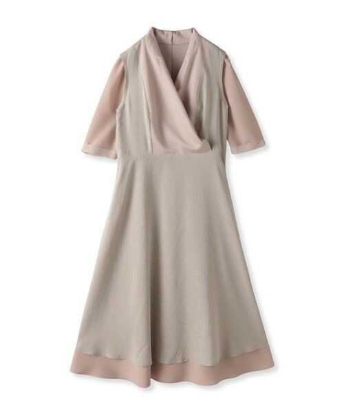 Viaggio Blu / ビアッジョブルー ロング・マキシ丈ワンピース | トリアセテートストレッチツイルワンピース | 詳細28