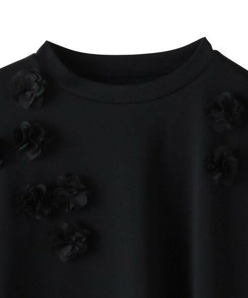 Viaggio Blu / ビアッジョブルー カットソー | フラワーモチーフカットソー≪手洗い可能≫ | 詳細12