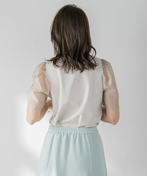 Viaggio Blu / ビアッジョブルー カットソー | シアースリーブカットソー≪手洗い可能≫ | 詳細22