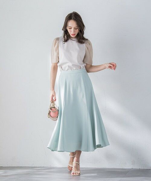 Viaggio Blu / ビアッジョブルー カットソー | シアースリーブカットソー≪手洗い可能≫ | 詳細24