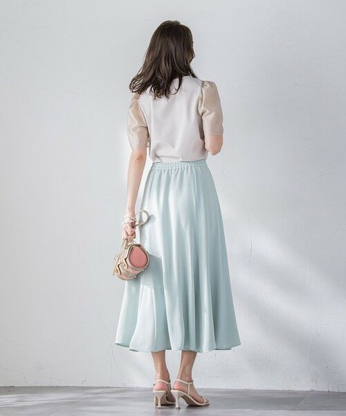 Viaggio Blu / ビアッジョブルー カットソー | シアースリーブカットソー≪手洗い可能≫ | 詳細26