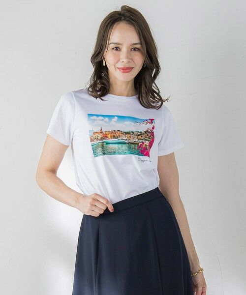 Viaggio Blu / ビアッジョブルー カットソー | フォトプリントTシャツ≪洗濯機で洗える≫ | 詳細19