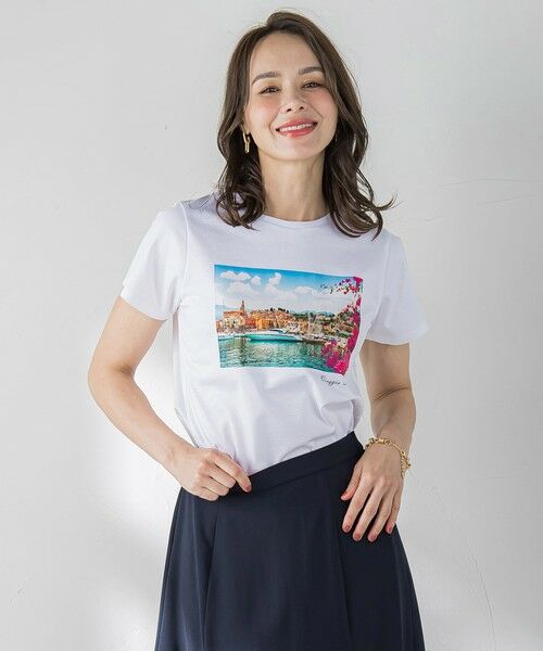 Viaggio Blu / ビアッジョブルー カットソー | フォトプリントTシャツ≪洗濯機で洗える≫ | 詳細20