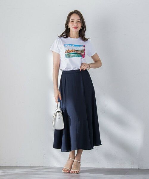 Viaggio Blu / ビアッジョブルー カットソー | フォトプリントTシャツ≪洗濯機で洗える≫ | 詳細23