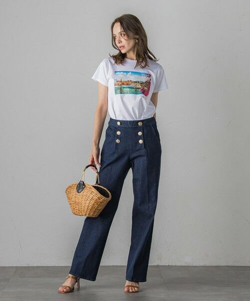 Viaggio Blu / ビアッジョブルー カットソー | フォトプリントTシャツ≪洗濯機で洗える≫ | 詳細17