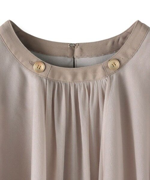 Viaggio Blu / ビアッジョブルー カットソー | シフォンケーププルオーバー≪洗濯機で洗える≫ | 詳細25