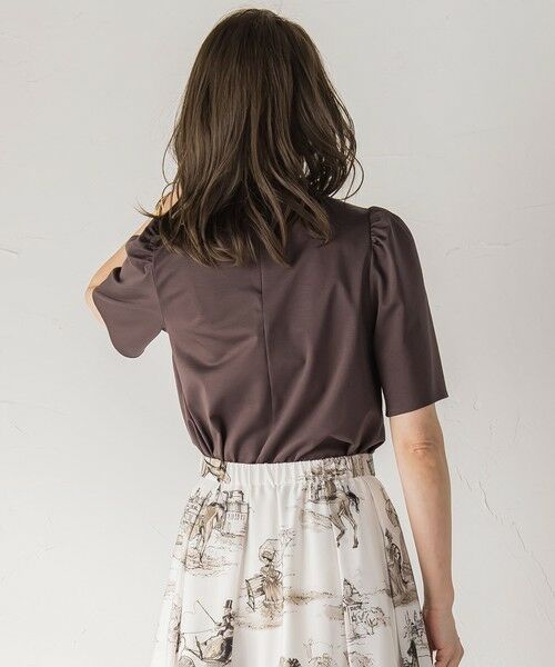 Viaggio Blu / ビアッジョブルー カットソー | LADY&HORSEスカーフ付きカットソー≪洗濯機で洗える≫ | 詳細24