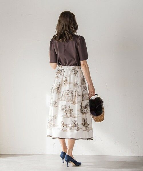 Viaggio Blu / ビアッジョブルー カットソー | LADY&HORSEスカーフ付きカットソー≪洗濯機で洗える≫ | 詳細26