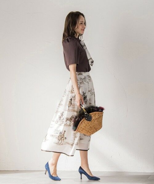 Viaggio Blu / ビアッジョブルー カットソー | LADY&HORSEスカーフ付きカットソー≪洗濯機で洗える≫ | 詳細27