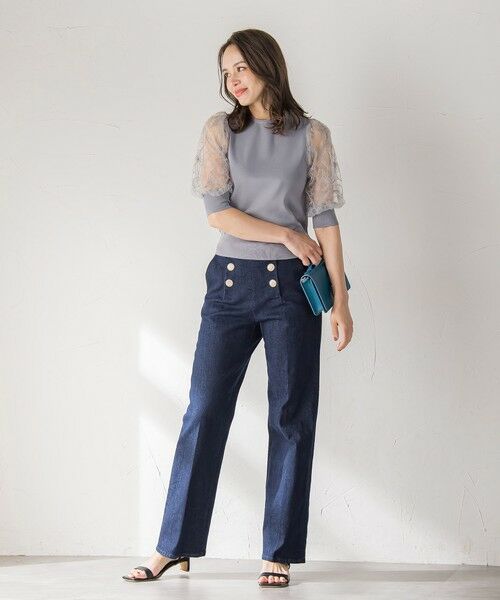 Viaggio Blu / ビアッジョブルー デニムパンツ | マリンデニムパンツ≪洗濯機で洗える≫ | 詳細13