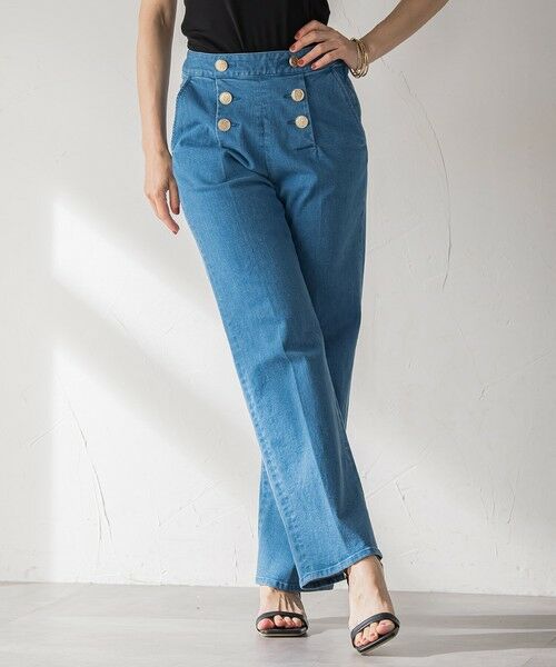 Viaggio Blu / ビアッジョブルー デニムパンツ | マリンデニムパンツ≪洗濯機で洗える≫ | 詳細16