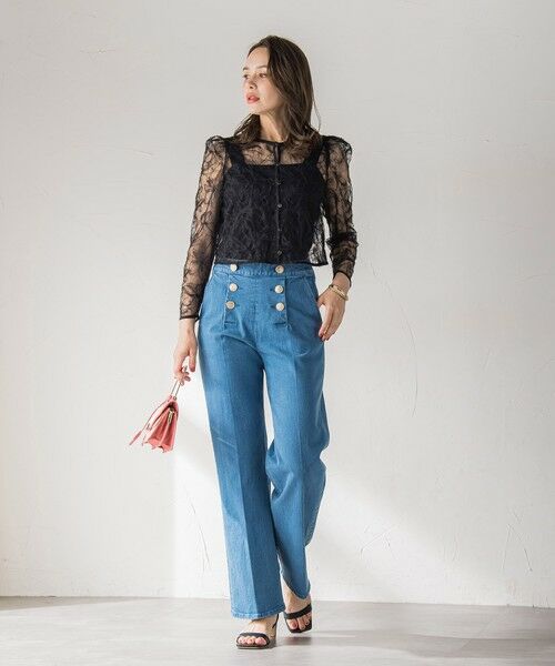 Viaggio Blu / ビアッジョブルー デニムパンツ | マリンデニムパンツ≪洗濯機で洗える≫ | 詳細24