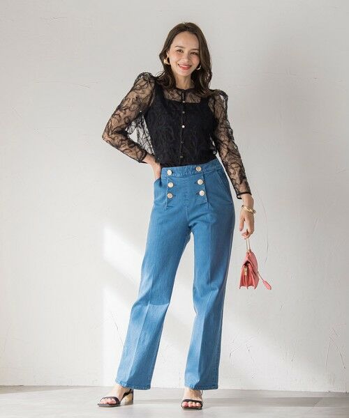 Viaggio Blu / ビアッジョブルー デニムパンツ | マリンデニムパンツ≪洗濯機で洗える≫ | 詳細25