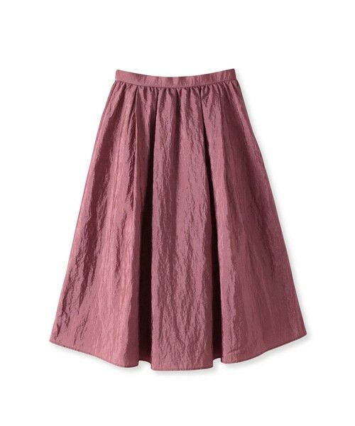 Viaggio Blu / ビアッジョブルー ミニ・ひざ丈スカート | ポコポコナイロンヴィンテージスカート≪洗濯機で洗える≫ | 詳細1