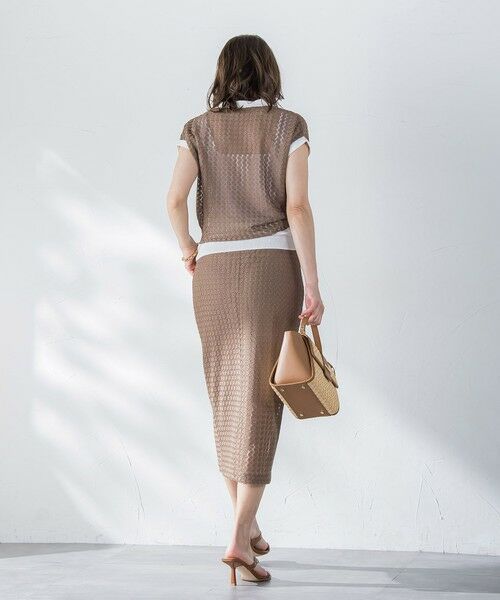 Viaggio Blu / ビアッジョブルー ニット・セーター | バルファスレースカーディガン≪手洗い可能≫ | 詳細20