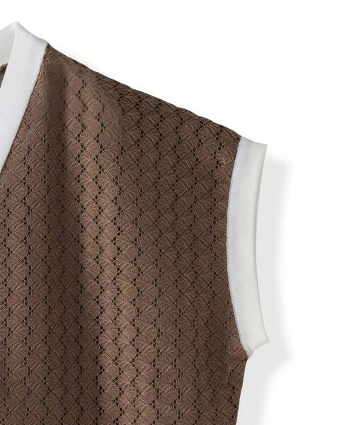 Viaggio Blu / ビアッジョブルー ニット・セーター | バルファスレースカーディガン≪手洗い可能≫ | 詳細23