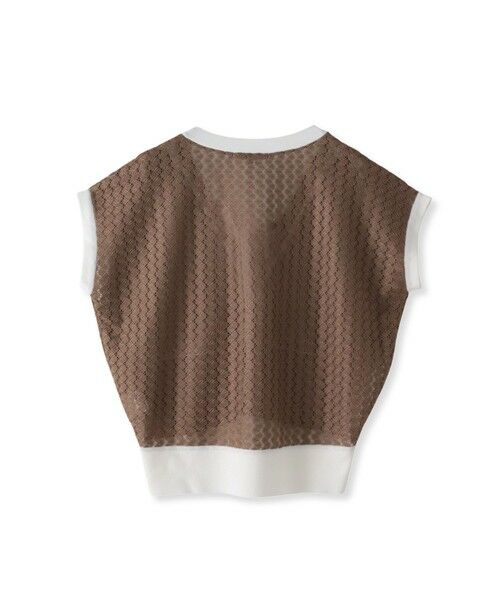 Viaggio Blu / ビアッジョブルー ニット・セーター | バルファスレースカーディガン≪手洗い可能≫ | 詳細27