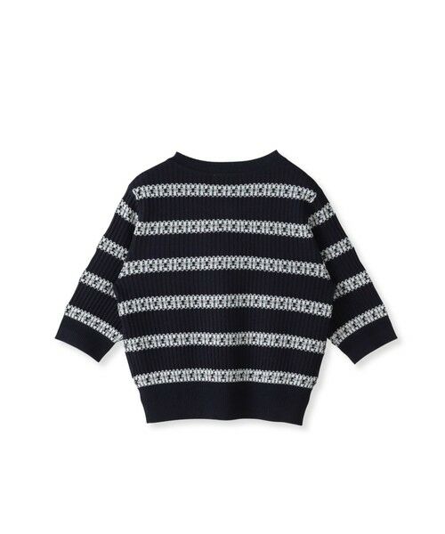 Viaggio Blu / ビアッジョブルー カーディガン・ボレロ | ジャガードボーダーニットカーディガン | 詳細23