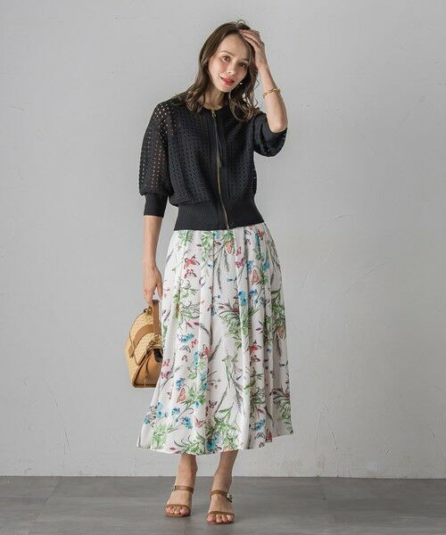 Viaggio Blu / ビアッジョブルー カーディガン・ボレロ | メッシュニットカーディガン≪手洗い可能≫ | 詳細23