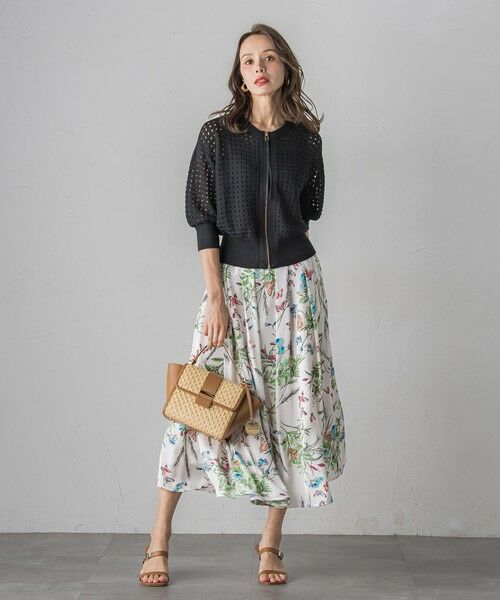 Viaggio Blu / ビアッジョブルー カーディガン・ボレロ | メッシュニットカーディガン≪手洗い可能≫ | 詳細24