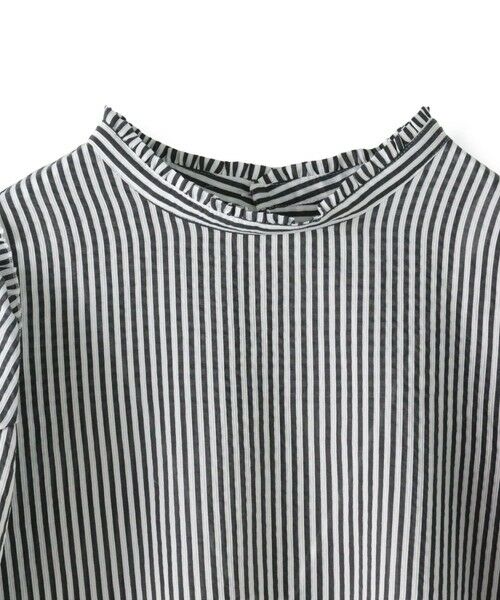 Viaggio Blu / ビアッジョブルー シャツ・ブラウス | プチスタンドサッカーブラウス≪手洗い可能≫ | 詳細14