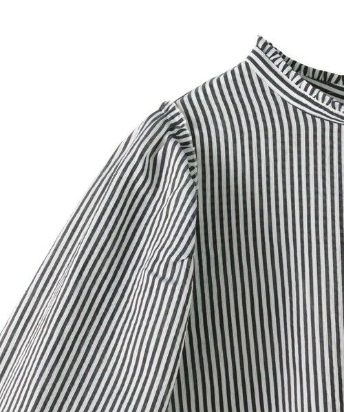 Viaggio Blu / ビアッジョブルー シャツ・ブラウス | プチスタンドサッカーブラウス≪手洗い可能≫ | 詳細15