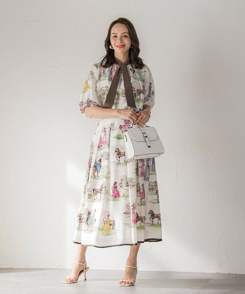 Viaggio Blu / ビアッジョブルー シャツ・ブラウス | LADY&HORSEプリントブラウス≪洗濯機で洗える≫ | 詳細17