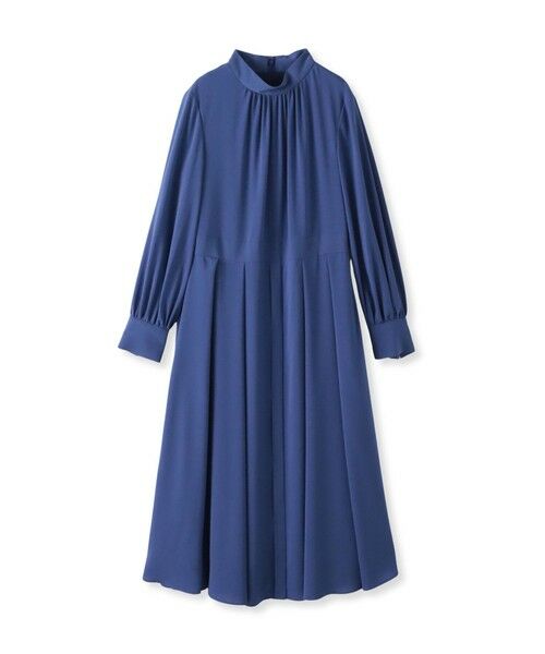 Viaggio Blu / ビアッジョブルー ロング・マキシ丈ワンピース | ボウタイワンピース≪手洗い可能≫ | 詳細14