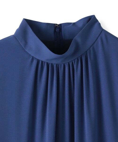 Viaggio Blu / ビアッジョブルー ロング・マキシ丈ワンピース | ボウタイワンピース≪手洗い可能≫ | 詳細15