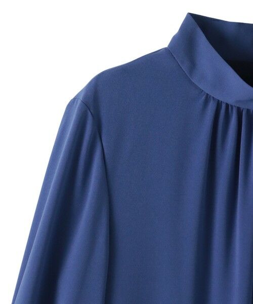 Viaggio Blu / ビアッジョブルー ロング・マキシ丈ワンピース | ボウタイワンピース≪手洗い可能≫ | 詳細16