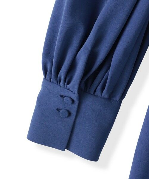 Viaggio Blu / ビアッジョブルー ロング・マキシ丈ワンピース | ボウタイワンピース≪手洗い可能≫ | 詳細23