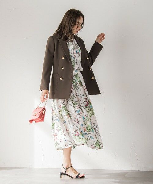 Viaggio Blu / ビアッジョブルー テーラードジャケット | ツイルダブルブレストジャケット | 詳細6