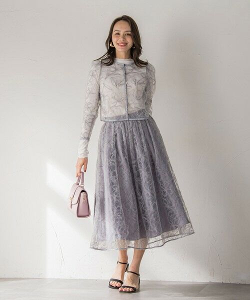 Viaggio Blu / ビアッジョブルー カットソー | シアーベロアカットソー≪手洗い可能≫ | 詳細7