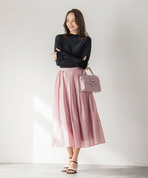 Viaggio Blu / ビアッジョブルー カットソー | シアーベロアカットソー≪手洗い可能≫ | 詳細13