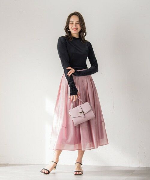 Viaggio Blu / ビアッジョブルー カットソー | シアーベロアカットソー≪手洗い可能≫ | 詳細15