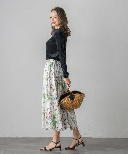 Viaggio Blu / ビアッジョブルー カットソー | シアーベロアカットソー≪手洗い可能≫ | 詳細18