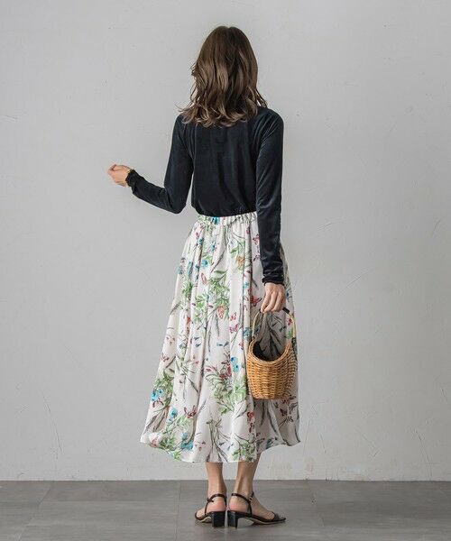 Viaggio Blu / ビアッジョブルー カットソー | シアーベロアカットソー≪手洗い可能≫ | 詳細19