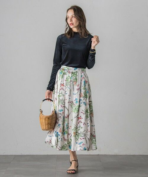 Viaggio Blu / ビアッジョブルー カットソー | シアーベロアカットソー≪手洗い可能≫ | 詳細20