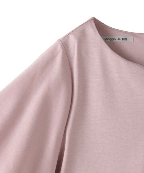Viaggio Blu / ビアッジョブルー カットソー | シアードッキングポンチカットソー≪洗濯機で洗える≫ | 詳細16