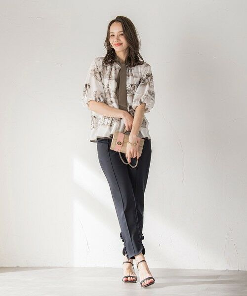 Viaggio Blu / ビアッジョブルー その他パンツ | 裾フリルパンツ≪洗濯機で洗える≫ | 詳細11