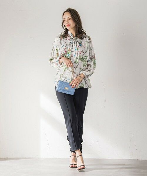 Viaggio Blu / ビアッジョブルー その他パンツ | 裾フリルパンツ≪洗濯機で洗える≫ | 詳細5